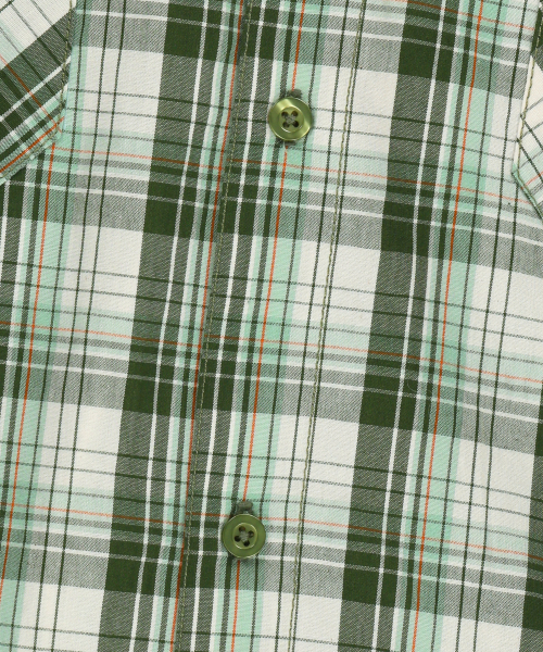 BROWNBREATH（ブラウンブレス）の「CHECK HOOD SHIRTS - GREEN（シャツ/ブラウス・レディース・その他・SMALL/MEDIUM/LARGE/X-LARGE）」の6枚目の写真