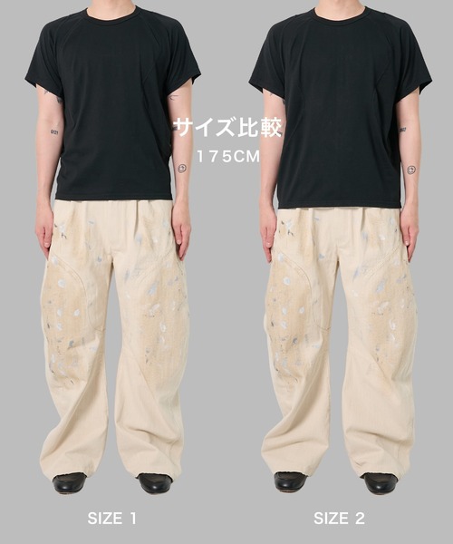NVRFRGT(ネヴァーフォーゲット)の「Panelled Half Sleeve T-Shirt(Tシャツ/カットソー・メンズ・ブラック/ダークグレー/ホワイト・1/2/3)」の19枚目の写真