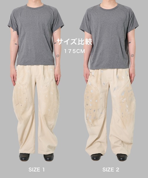 NVRFRGT(ネヴァーフォーゲット)の「Panelled Half Sleeve T-Shirt(Tシャツ/カットソー・メンズ・ブラック/ダークグレー/ホワイト・1/2/3)」の21枚目の写真