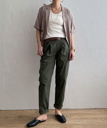 LBC（エルビーシー）の「美脚★さらひやジップレステーパードパンツ（その他パンツ）」