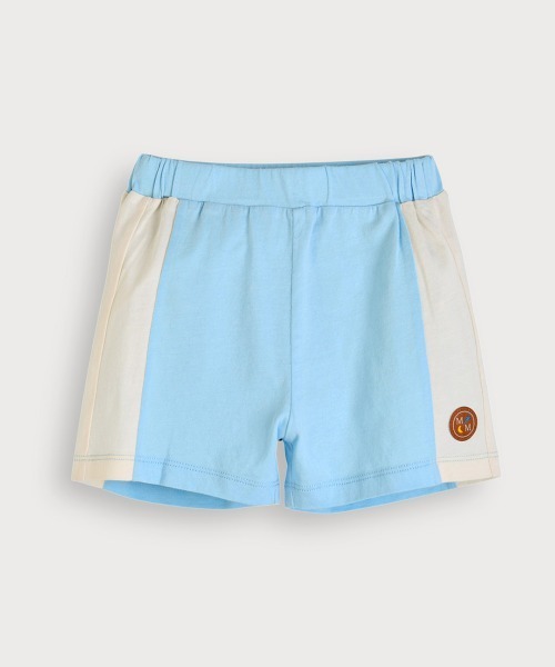 moimoln(モイモルン)の「【SOFT&】配色パネルショートパンツ(その他パンツ・キッズ・ブルー/オレンジ・100cm/110cm/120cm/130cm/90cm)」の2枚目の写真