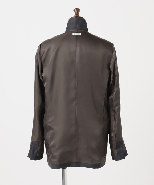 EDIT. FOR LULU(エディットフォールル)の「ウーステッドジャケット(その他アウター・レディース・チャコールグレー・FREE)」の2枚目の写真