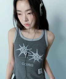 COIRIS（コイリス）の「◇COIRIS◇ブランド直輸入正規品/ラフィオン クロップド ノースリーブ Tシャツ RAPHION CROP SLEEVELESS（タンクトップ）」