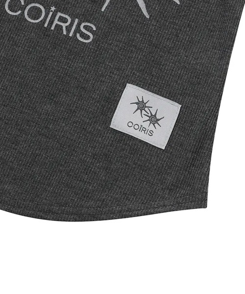 Ada.(エイダ)の「◇COIRIS◇ブランド直輸入正規品/ラフィオン クロップド ノースリーブ Tシャツ RAPHION CROP SLEEVELESS(タンクトップ・レディース・グレー/ブラック・FREE)」の11枚目の写真