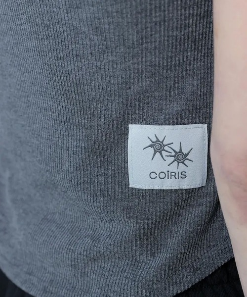 Ada.(エイダ)の「◇COIRIS◇ブランド直輸入正規品/ラフィオン クロップド ノースリーブ Tシャツ RAPHION CROP SLEEVELESS(タンクトップ・レディース・グレー/ブラック・FREE)」の14枚目の写真