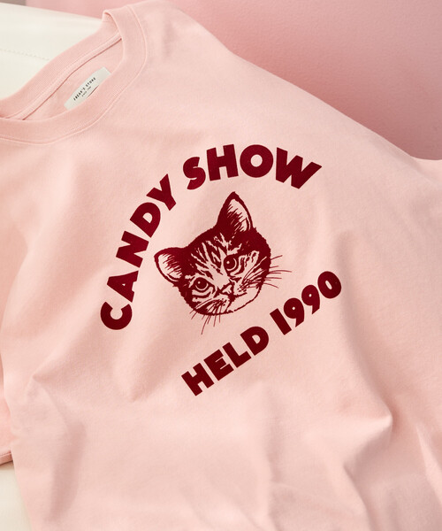 FREAK'S STORE(フリークスストア)の「限定展開 アニマルカレッジ 半袖 Tシャツ(Tシャツ/カットソー・レディース・ネイビー/ブラック/グリーン/ピンク/ライトグレー/ナチュラル/ベージュ・フリ-)」の9枚目の写真