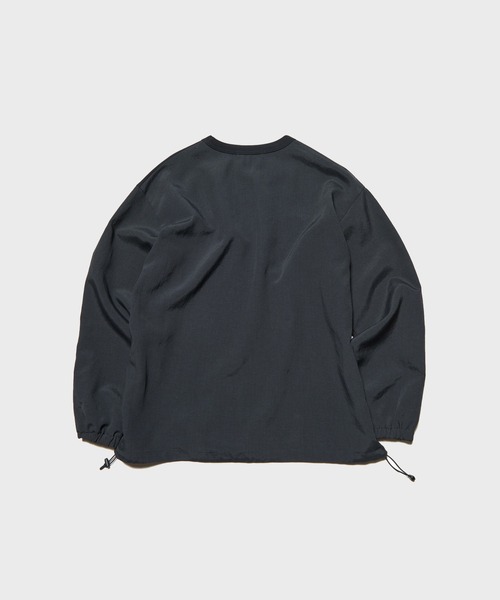 SOPHNET.（ソフネット）の「【SOPHNET./ソフネット】FABRIC-MIX L/S TOP（Tシャツ/カットソー・メンズ・セージグリーン/ブラック・2/3）」の3枚目の写真