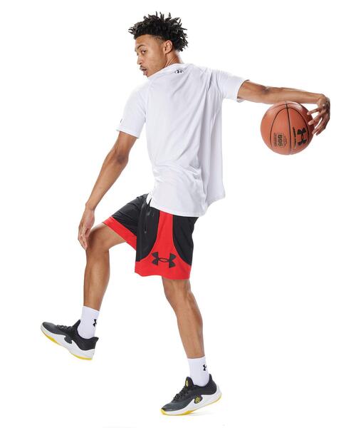 UNDER ARMOUR(アンダーアーマー)の「UAネクストジェン ロゴ ショーツ(バスケットボール/メンズ)(その他パンツ・メンズ・ブラック系その他・M/L/XL/S/2XL/3XL)」の6枚目の写真