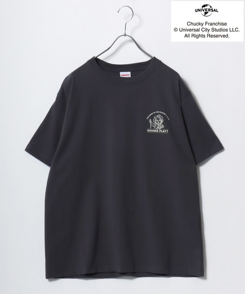 MARUKAWA(マルカワ)の「2026SS Child's Play/チャイルドプレイ チャッキー プリント サガラ刺繍 半袖Tシャツ レディース メンズ(Tシャツ/カットソー・レディース・ホワイト系その他/ホワイト/チャコール/ブルー・L/M)」の13枚目の写真