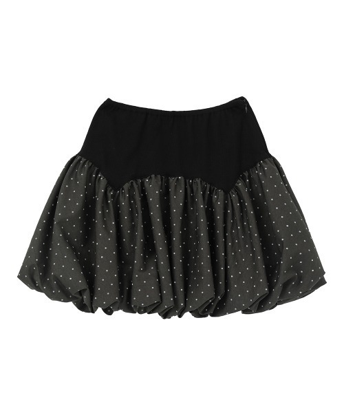 Candy Stripper(キャンディストリッパー)の「TINY DOT BALLOON スカート(スカート・レディース・グレー/オフホワイト/チャコール・FREE)」の22枚目の写真