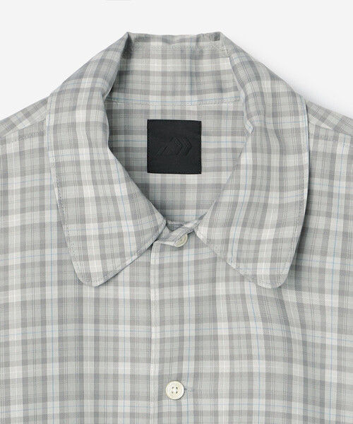 DAIWA PIER39（ダイワピア39）の「DAIWA PIER39 | TECH SPORTS OPEN COLLAR SHIRT L/S GREN PLAID MEN（シャツ/ブラウス・メンズ・ブラウン系その他/ライトグレー・L/S/M）」の6枚目の写真
