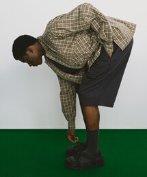 Bshop（ビショップ）の「DAIWA PIER39 | TECH SPORTS OPEN COLLAR SHIRT L/S GREN PLAID MEN（シャツ/ブラウス）」