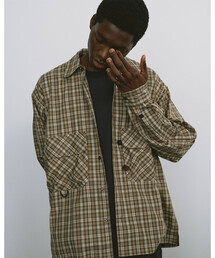 DAIWA PIER39 | DAIWA PIER39 | TECH SPORTS OPEN COLLAR SHIRT L/S GREN PLAID MEN(シャツ/ブラウス)