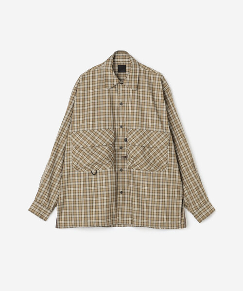 DAIWA PIER39（ダイワピア39）の「DAIWA PIER39 | TECH SPORTS OPEN COLLAR SHIRT L/S GREN PLAID MEN（シャツ/ブラウス・メンズ・ブラウン系その他/ライトグレー・L/S/M）」の18枚目の写真