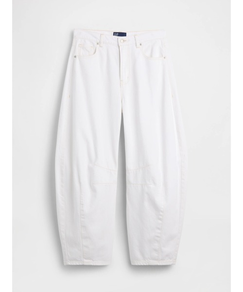 GAP(ギャップ)の「ハイライズ ウルトラソフト ホースシューデニム ホワイト(デニムパンツ・レディース・オフホワイト・23/24/25/26/27/28/29/30)」の7枚目の写真
