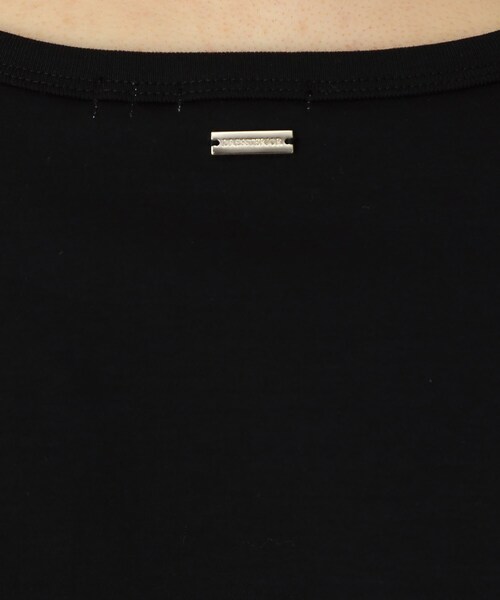DRESSTERIOR（ドレステリア）の「【接触冷感/抗菌防臭/UVカット】クールデオドラント UネックTシャツ（Tシャツ/カットソー・レディース・ライトグレー/ホワイト/ブラック・36/34/38）」の18枚目の写真