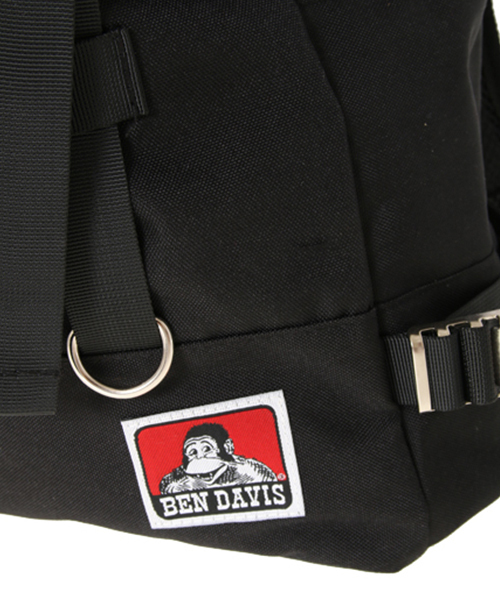 BEN DAVIS（ベンデイビス）の「ＢＥＮＤＡＶＩＳ ベンデイビス　メタルバックルデイパック（バックパック/リュック・メンズ・ブラック/ネイビー・FREE）」の7枚目の写真
