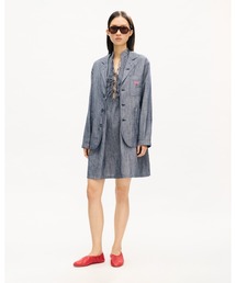 KENZO（ケンゾー）の「'KENZO Tulip' ライト ワークウエア ジャケット イン ウォッシュド ミックス リネン デニム（デニムジャケット）」