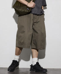 FREAK'S STORE MENS�i�t���[�N�X�X�g�A�����Y�j�́uRED KAP/���b�h�L���b�v �ʒ� 2TUCK WIDE BAGGY SHORTS/2�^�b�N ���C�h �o�M�[ �c�C�� �V���[�c�i���̑��p���c�j�v
