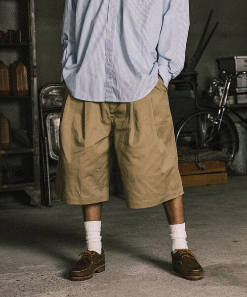 RED KAP/レッドキャップ 別注 2TUCK WIDE BAGGY SHORTS/2タック ワイド