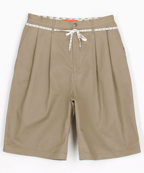 RED KAP(レッドキャップ)の「RED KAP/レッドキャップ 別注 2TUCK WIDE BAGGY SHORTS/2タック ワイド バギー ツイル ショーツ(その他パンツ・メンズ・ブラウン/ネイビー/ベージュ/チャコールグレー/オリーブ/ブラック・MEDIUM/SMALL/LARGE)」の19枚目の写真