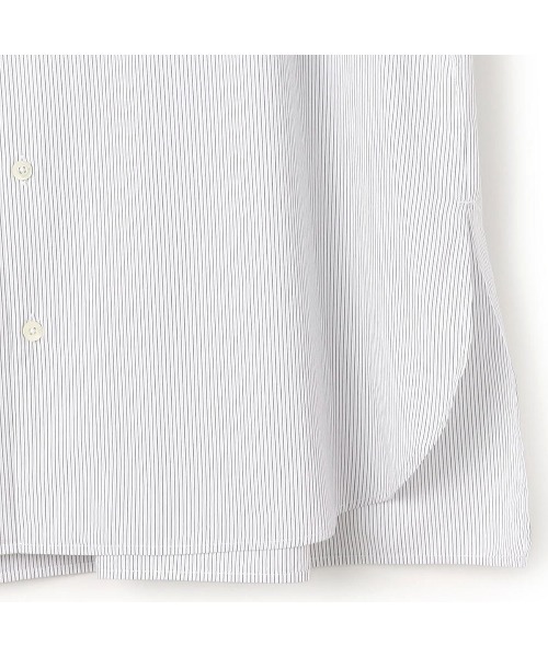 Kinetics(キネティクス)の「Gymphlex Cotton Stripe L/S Tunic Shirt(ジムフレックス コットン ストライプ 長袖チュニックシャツ)(シャツ/ブラウス・レディース・ホワイト系・X-LARGE)」の6枚目の写真