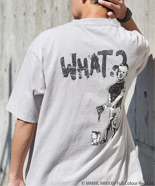 VENCEEXCHANGE(ヴァンスエクスチェンジ)の「Banksy バンクシー Whatever Boy スノーウォッシュTシャツ(Tシャツ/カットソー・メンズ・ブラック/グレー/ブラウン・M/L/LL)」の2枚目の写真