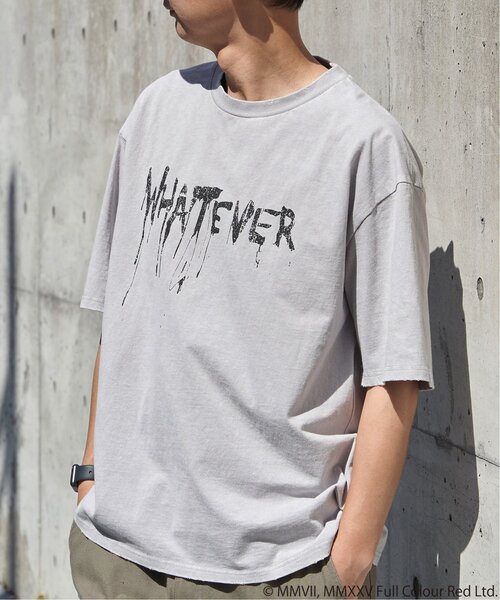 VENCEEXCHANGE(ヴァンスエクスチェンジ)の「Banksy バンクシー Whatever Boy スノーウォッシュTシャツ(Tシャツ/カットソー・メンズ・ブラック/グレー/ブラウン・M/L/LL)」の4枚目の写真