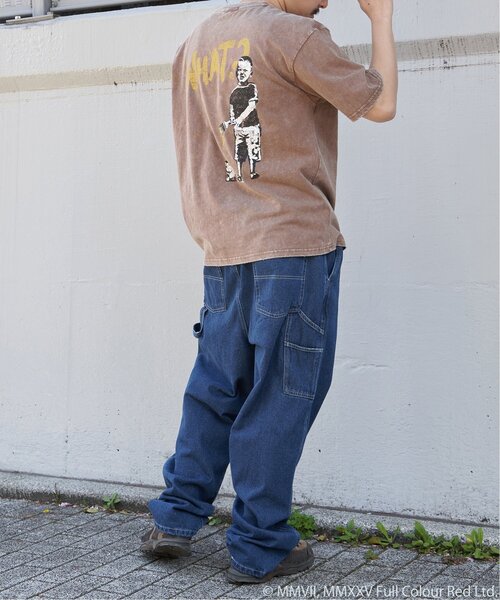 VENCEEXCHANGE(ヴァンスエクスチェンジ)の「Banksy バンクシー Whatever Boy スノーウォッシュTシャツ(Tシャツ/カットソー・メンズ・ブラック/グレー/ブラウン・M/L/LL)」の7枚目の写真