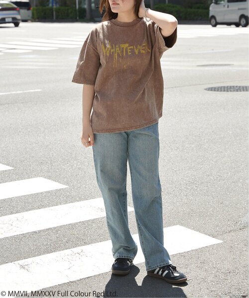 VENCEEXCHANGE(ヴァンスエクスチェンジ)の「Banksy バンクシー Whatever Boy スノーウォッシュTシャツ(Tシャツ/カットソー・メンズ・ブラック/グレー/ブラウン・M/L/LL)」の9枚目の写真