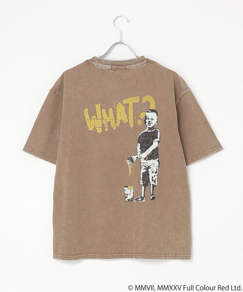 VENCEEXCHANGE(ヴァンスエクスチェンジ)の「Banksy バンクシー Whatever Boy スノーウォッシュTシャツ(Tシャツ/カットソー・メンズ・ブラック/グレー/ブラウン・M/L/LL)」の16枚目の写真