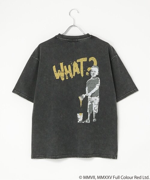 VENCEEXCHANGE(ヴァンスエクスチェンジ)の「Banksy バンクシー Whatever Boy スノーウォッシュTシャツ(Tシャツ/カットソー・メンズ・ブラック/グレー/ブラウン・M/L/LL)」の18枚目の写真