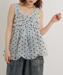 【ZOZO限定リバイバルアイテム】シアーバルーンキャミ