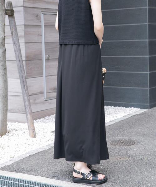 ITEMS URBANRESEARCH(アイテムズ アーバンリサーチ)の「ニットベストセットノースリーブワンピース(ワンピース・レディース・ブラック/イエロー系その他/ベージュ・FREE)」の7枚目の写真