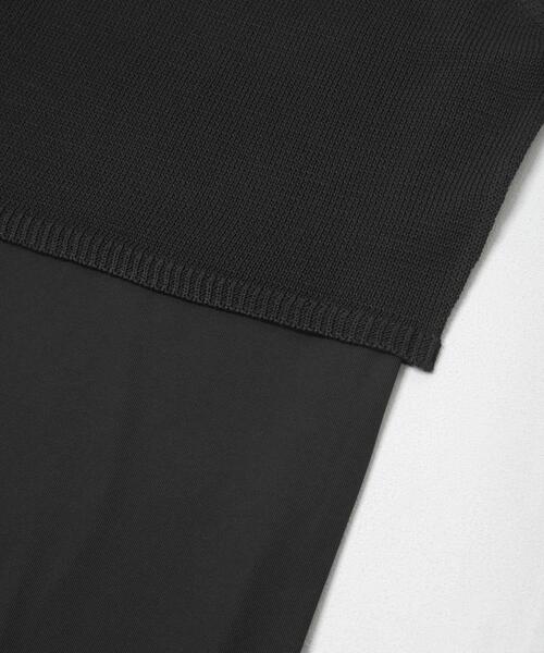 ITEMS URBANRESEARCH(アイテムズ アーバンリサーチ)の「ニットベストセットノースリーブワンピース(ワンピース・レディース・ブラック/イエロー系その他/ベージュ・FREE)」の12枚目の写真