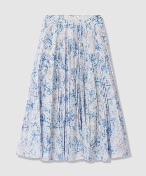 ANAYI(アナイ)の「Coral プリントローンプリーツ スカート〈セットアップ対応商品〉(スカート・レディース・ブルー/ピンク・38/36/34)」の19枚目の写真
