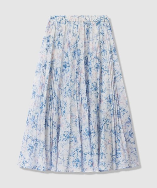 ANAYI(アナイ)の「Coral プリントローンプリーツ スカート〈セットアップ対応商品〉(スカート・レディース・ブルー/ピンク・38/36/34)」の20枚目の写真