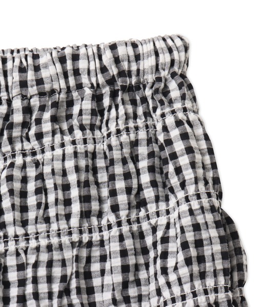 atmos pink(アトモスピンク)の「atmos pink Gingham Check Short Pants / アトモス ピンク ギンガム チェック ショート パンツ(その他パンツ・レディース・ブラック/ピンク・FREE)」の6枚目の写真