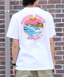 RIP CURL（リップカール）の「【ムラサキスポーツ限定】MURASAKI ムラサキ × RIPCURL リップカール 半袖 Tシャツ コラボレーション M RCM6S-2101（Tシャツ/カットソー）」