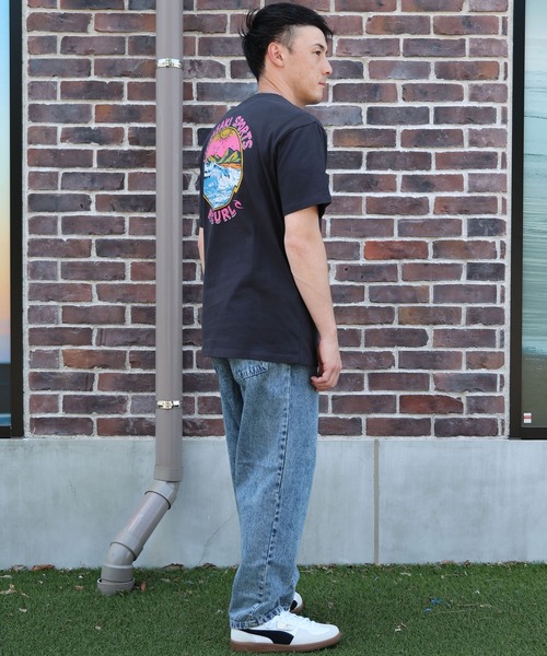 ムラサキスポーツ(ムラサキスポーツ)の「【ムラサキスポーツ限定】MURASAKI ムラサキ × RIPCURL リップカール 半袖 Tシャツ コラボレーション M RCM6S-2101(Tシャツ/カットソー・メンズ・ホワイト/ブラック/グレイッシュブルー・M/L/XL)」の15枚目の写真