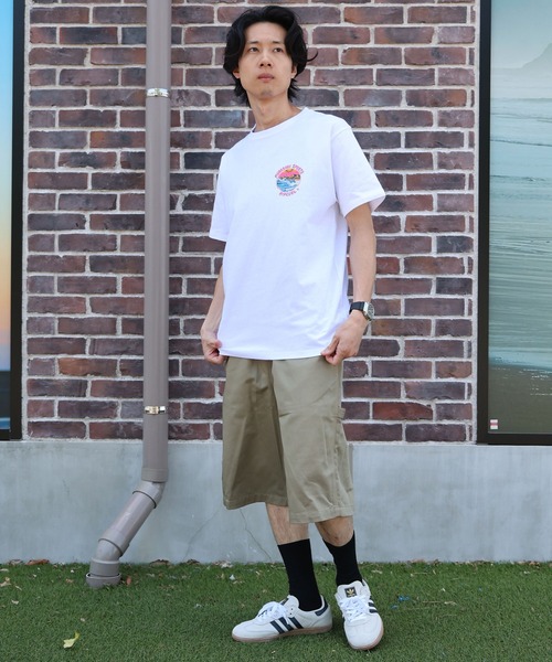 ムラサキスポーツ(ムラサキスポーツ)の「【ムラサキスポーツ限定】MURASAKI ムラサキ × RIPCURL リップカール 半袖 Tシャツ コラボレーション M RCM6S-2101(Tシャツ/カットソー・メンズ・ホワイト/ブラック/グレイッシュブルー・M/L/XL)」の6枚目の写真