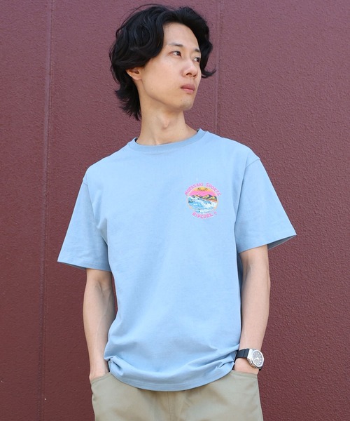 ムラサキスポーツ(ムラサキスポーツ)の「【ムラサキスポーツ限定】MURASAKI ムラサキ × RIPCURL リップカール 半袖 Tシャツ コラボレーション M RCM6S-2101(Tシャツ/カットソー・メンズ・ホワイト/ブラック/グレイッシュブルー・M/L/XL)」の16枚目の写真