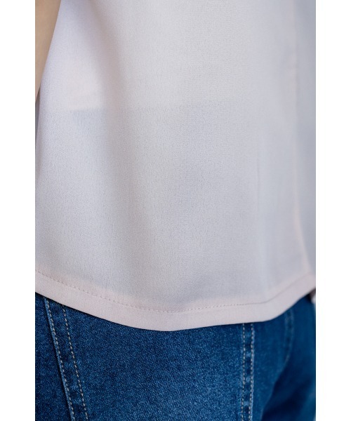 M.deux(エムドゥ)の「《BEST SELLER ITEM》 エアリーケープトップス(サマーバージョン)(Tシャツ/カットソー・レディース・オフホワイト/グレイッシュベージュ/ブラック・MEDIUM)」の16枚目の写真