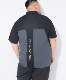 EXCELLENT FINE（エクセレント ファイン）の「ポロシャツ 半袖 メンズ 大きいサイズ 鹿の子 ポケット 切り替え シャツ EXCELLENT FINE (エクセレントファイン)（ポロシャツ）」