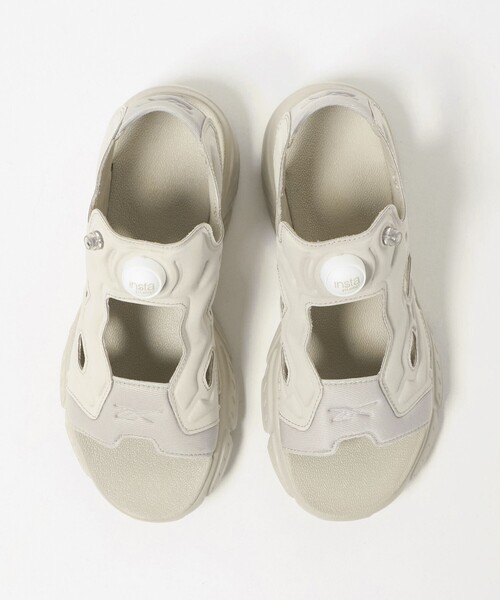 Reebok（リーボック）の「＜Reebok＞インスタ ポンプフューリー サンダル（サンダル・レディース・ベージュ/ブラック・24cm/25cm）」の13枚目の写真