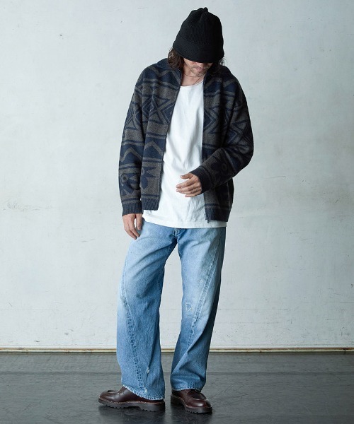 EGO TRIPPING(エゴトリッピング)の「mlt5728-LONG CHILL カットソー(666555)(Tシャツ/カットソー・メンズ・ブラック/チャコール/ホワイト・46/48)」の7枚目の写真