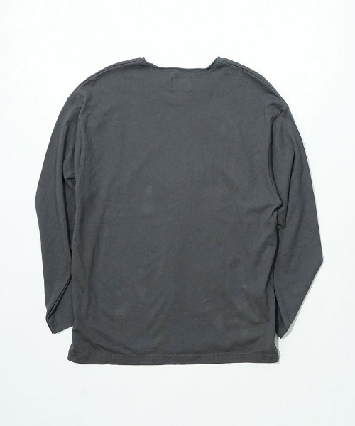 EGO TRIPPING(エゴトリッピング)の「mlt5728-LONG CHILL カットソー(666555)(Tシャツ/カットソー・メンズ・ブラック/チャコール/ホワイト・46/48)」の13枚目の写真