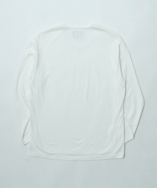 EGO TRIPPING(エゴトリッピング)の「mlt5728-LONG CHILL カットソー(666555)(Tシャツ/カットソー・メンズ・ブラック/チャコール/ホワイト・46/48)」の20枚目の写真