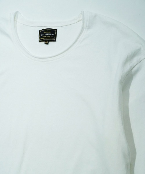 EGO TRIPPING(エゴトリッピング)の「mlt5728-LONG CHILL カットソー(666555)(Tシャツ/カットソー・メンズ・ブラック/チャコール/ホワイト・46/48)」の21枚目の写真