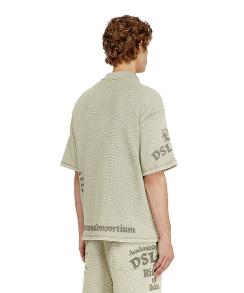 DIESEL（ディーゼル）の「メンズ ポロシャツ T-ERRY-ZIP（ポロシャツ・メンズ・ブラック系その他・X-LARGE/MEDIUM/SMALL/LARGE）」の2枚目の写真